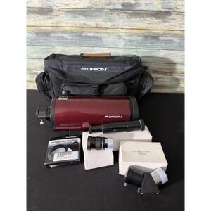 Orion APEX 102 mm Maksutov-Cassegrain Telescope w/ Case 1-40% Filter and Extras
